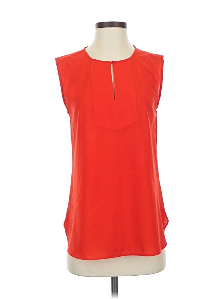 J.CREW FACTORY STORE Pre-owned Sleeveless Blouse In Red