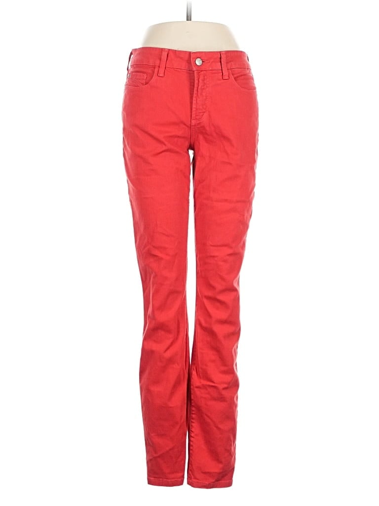 Pre-owned Nydj Casual Pants In Red