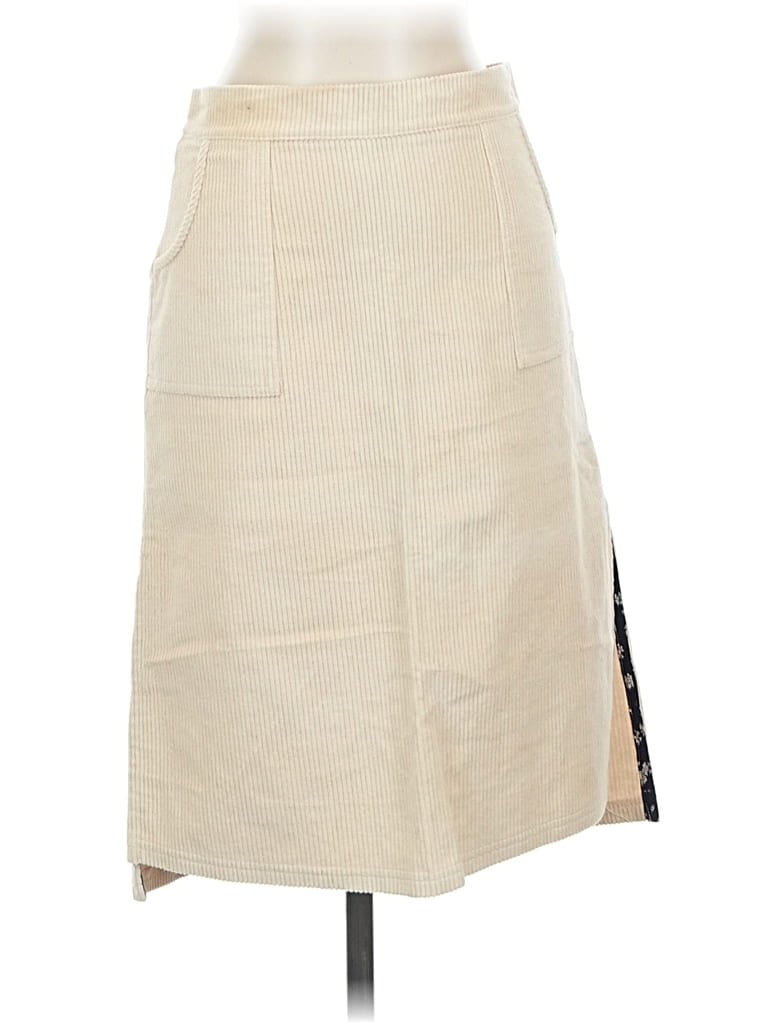 Pre-owned Pol Casual Skirt In White