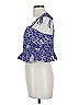 Ulla Johnson 100% Cotton Blue Sleeveless Blouse Size 10 - photo 5
