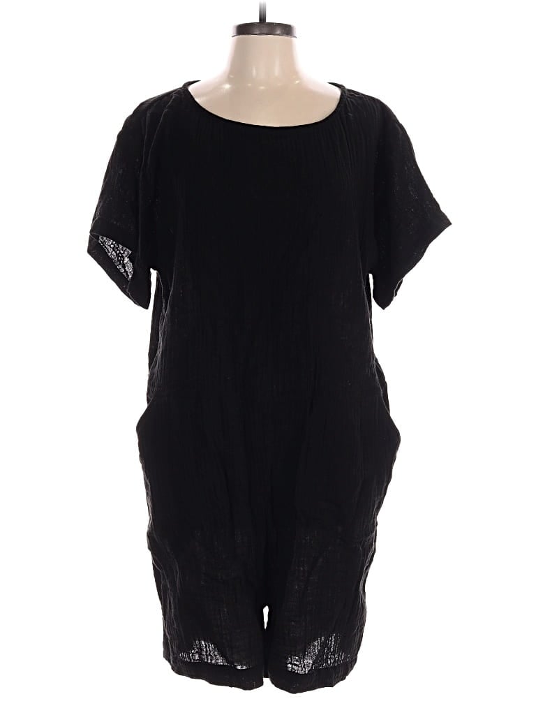 Pre-owned Eileen Fisher Casual Dress In Black