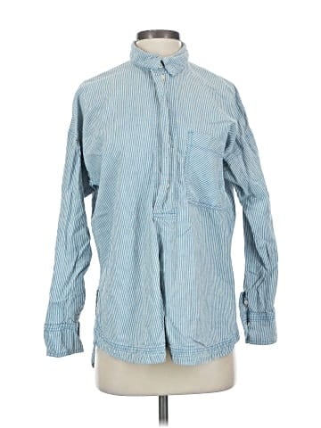 Free People Long Sleeve Button-Down Shirt (view 1)