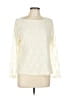 Dialogue 100% Nylon Ivory Long Sleeve Blouse Size L - photo 1