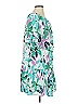 Unbranded 100% Polyester Tropical Green Casual Dress Size S - photo 4