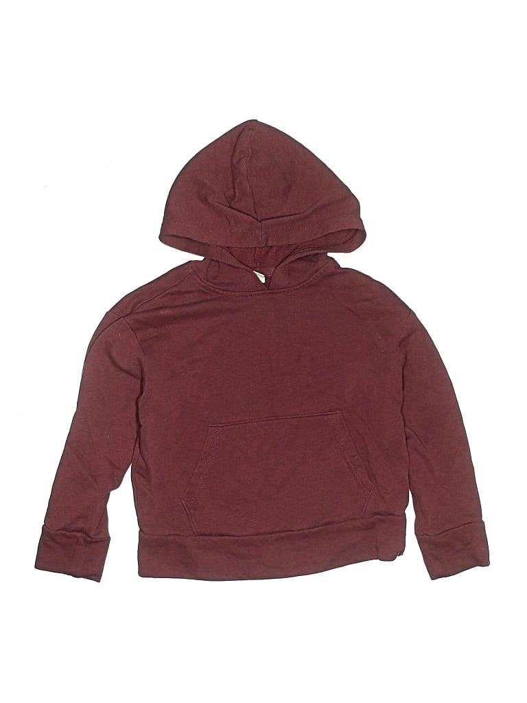 Pre-owned Old Navy Kids' Pullover Hoodie In Burgundy