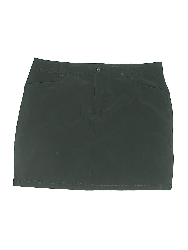 Pre-owned Eddie Bauer Casual Skirt In Green