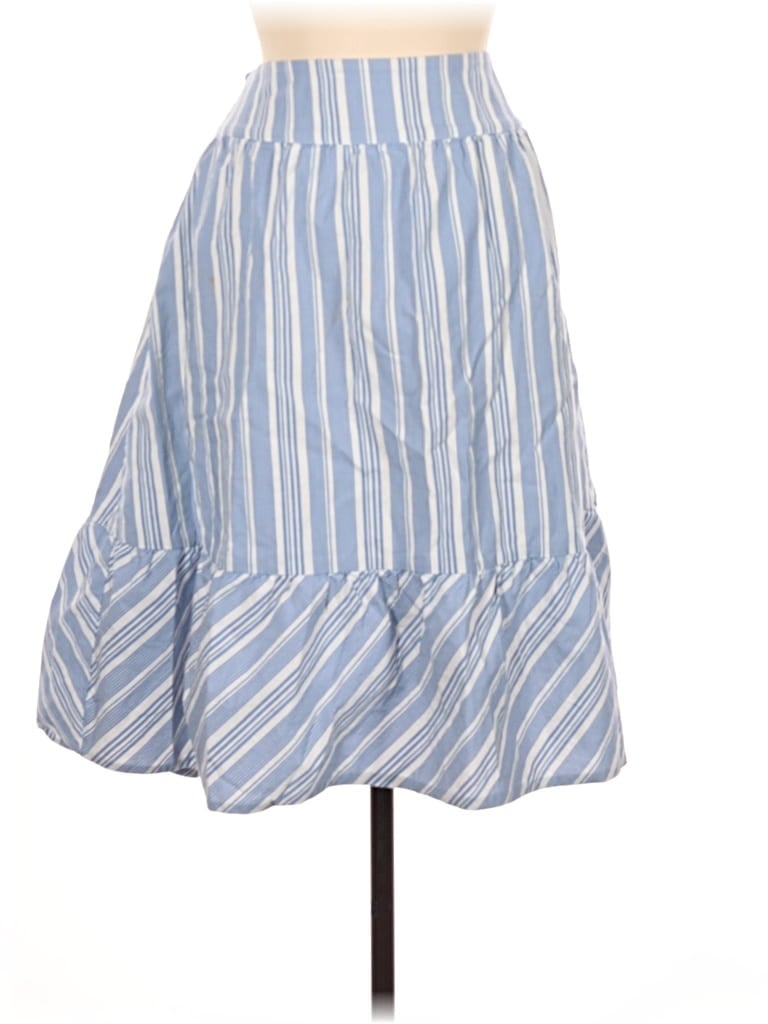 Pre-owned J. By J.crew Casual Skirt In Blue