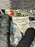 Ultra Flirt Print Ivory Casual Pants Size XL - photo 7
