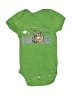 Animal Instincts Graphic Green Short Sleeve Onesie Size 3-6 mo - photo 1