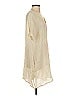 Assorted Brands 100% Polyester Ivory Casual Dress Size S - photo 4