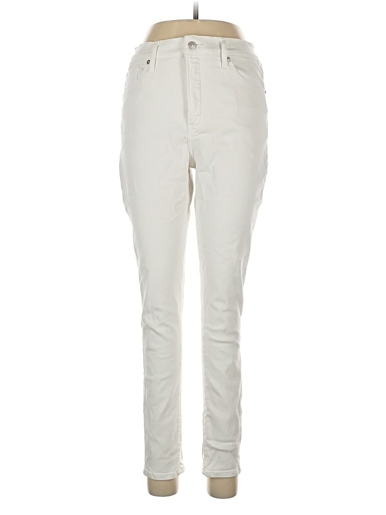 Pre-owned Express Jeans In White