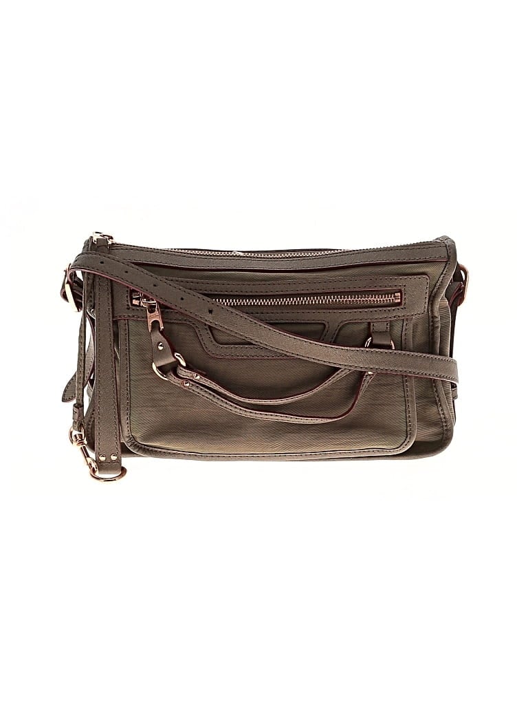 Pre-owned Mz Wallace Crossbody Bag In Brown