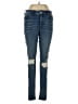 Express Hearts Blue Jeans Size 10 - photo 1