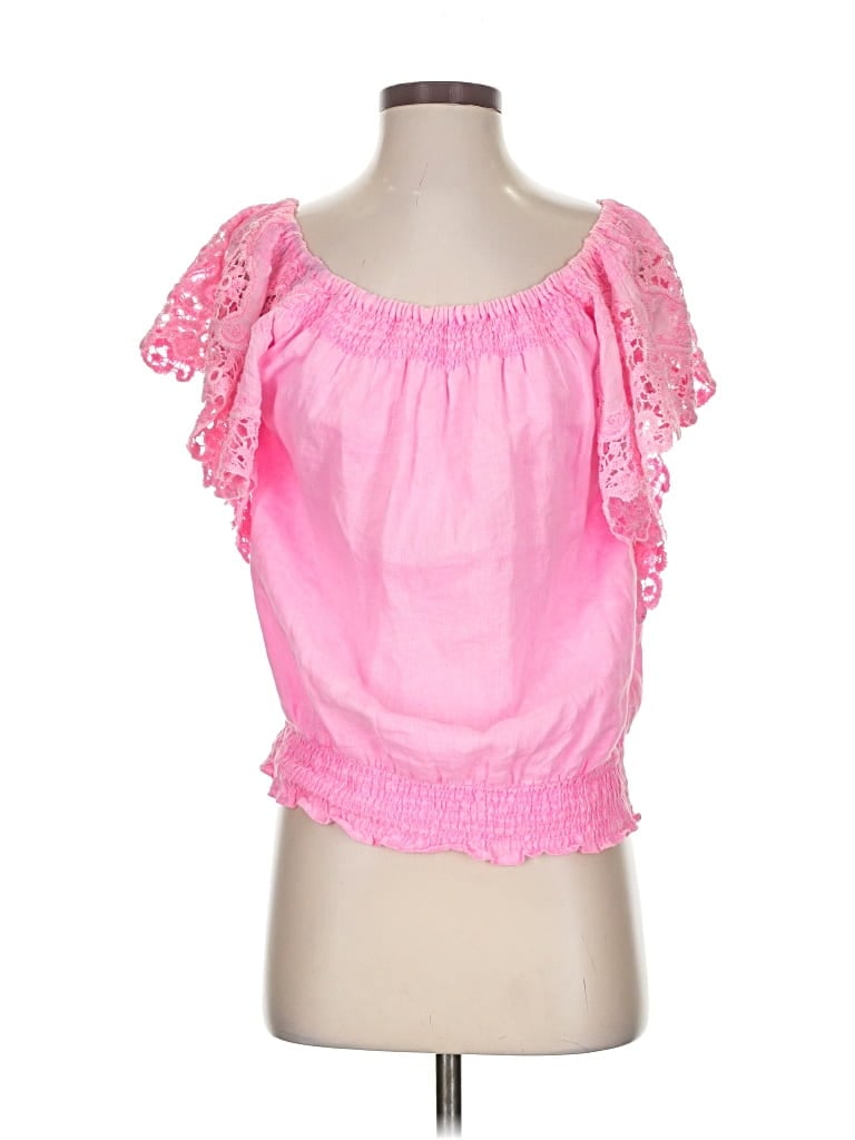 Pre-owned Temptation Positano Sleeveless Blouse In Pink