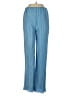 Unbranded 100% Polyester Stripes Blue Casual Pants Size L - photo 1