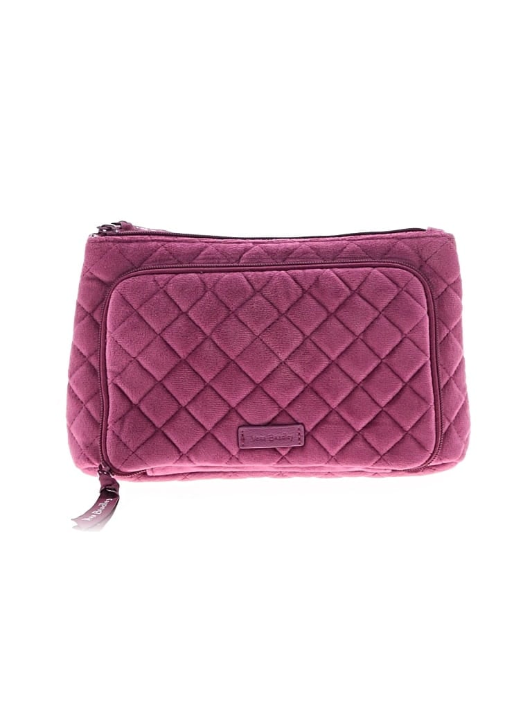Pre-owned Vera Bradley Makeup Bag In Pink