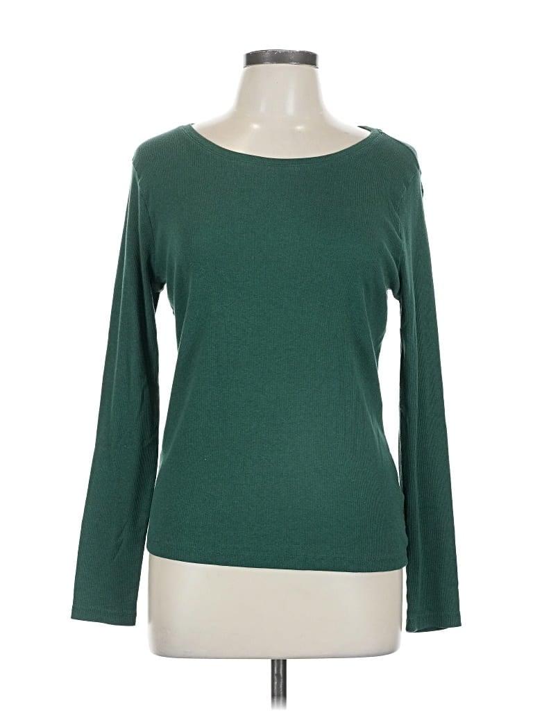 Pre-owned A New Day Long Sleeve T-shirt In Green