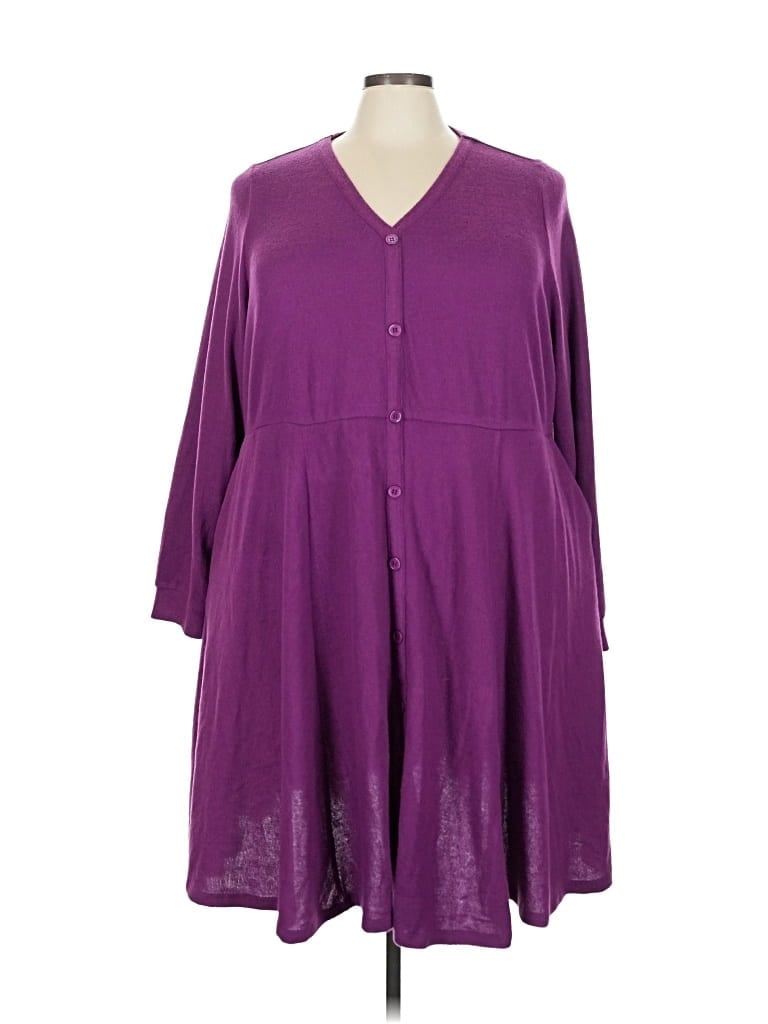 Pre-owned Torrid Casual Dress In Purple
