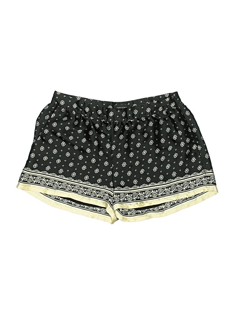 Pre-owned Forever Shorts In Black