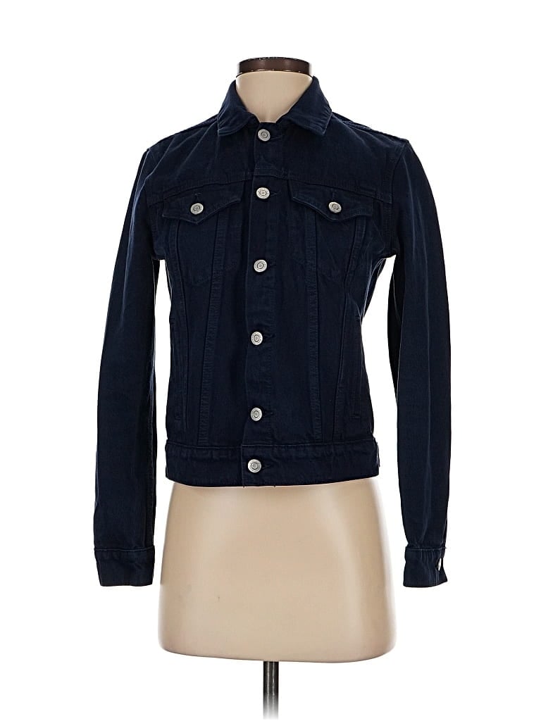 Pre-owned Lucky Brand Denim Jacket In Blue