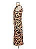 Unbranded Animal Print Brown Cocktail Dress Size M (estimated) - photo 5