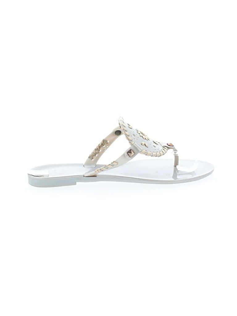 Pre-owned Jack Rogers Sandals In Gray