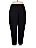 Halogen Solid Black Dress Pants Size 14 - photo 2