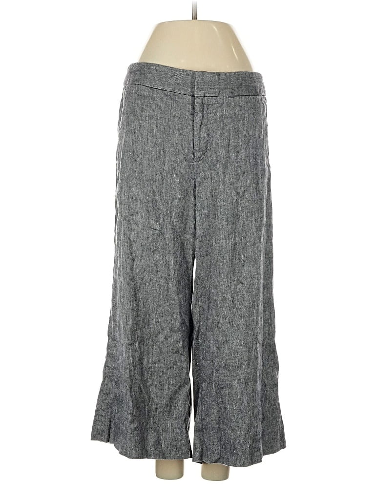 Pre-owned Banana Republic Linen Pants In Gray