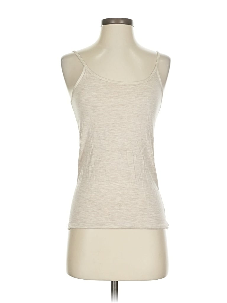 Pre-owned Gap Tank Top Ivory Halter Neckline Tops In White