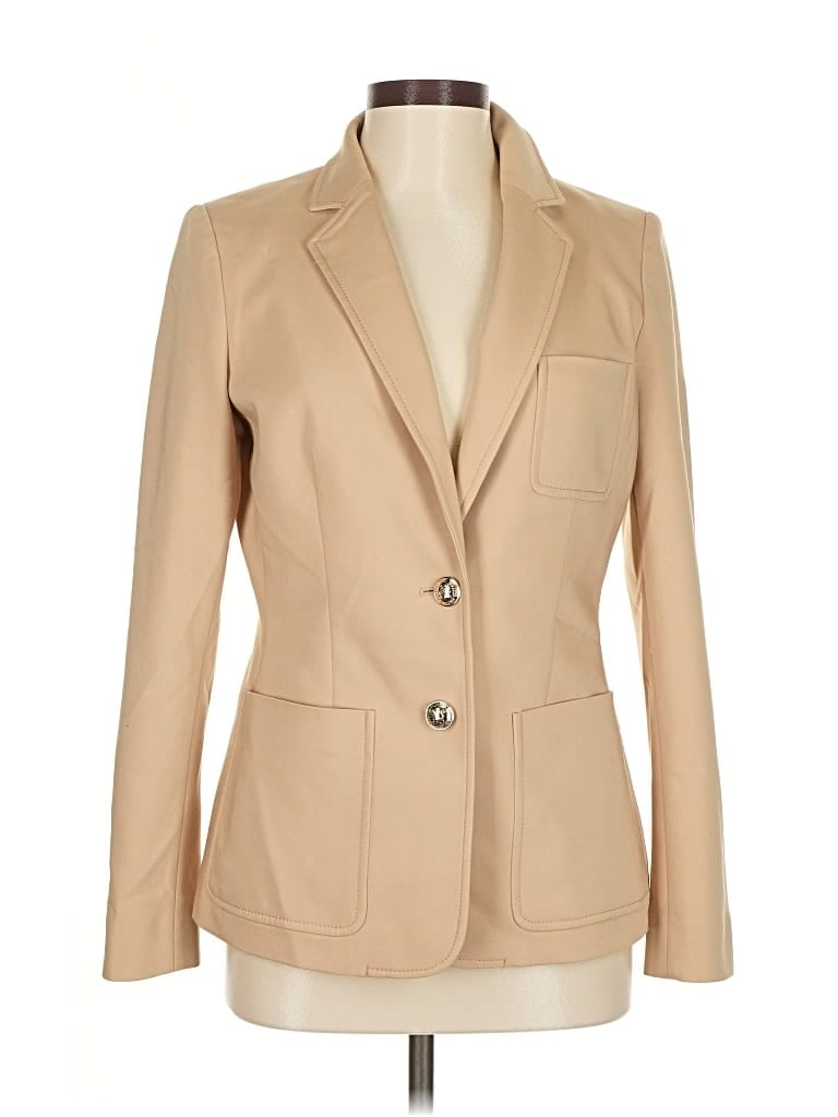 Pre-owned Tommy Hilfiger Blazer Jacket In Brown