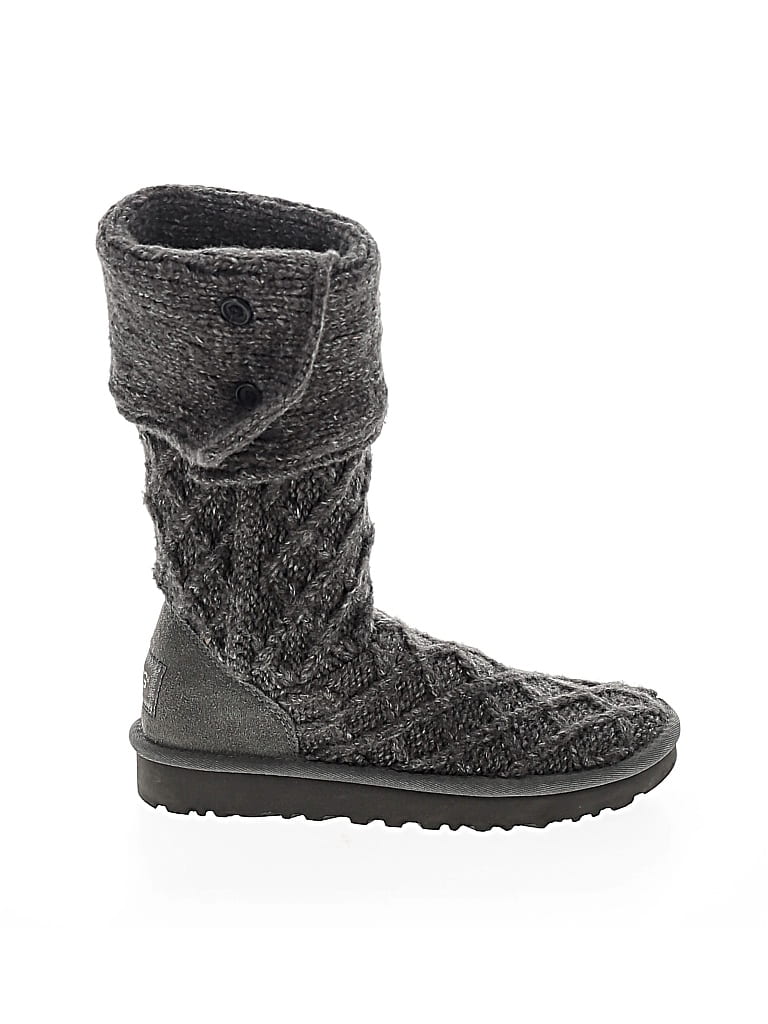 Pre-owned Ugg Boots In Gray
