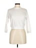 T2Love Ivory White Long Sleeve T-Shirt Size 8 - photo 1