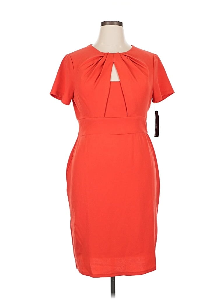 Pre-owned Maggy London Cocktail Dress In Orange