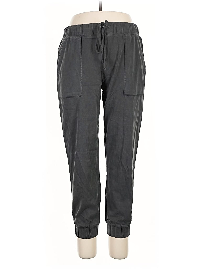 Pre-owned Bella Dahl Casual Pants In Gray
