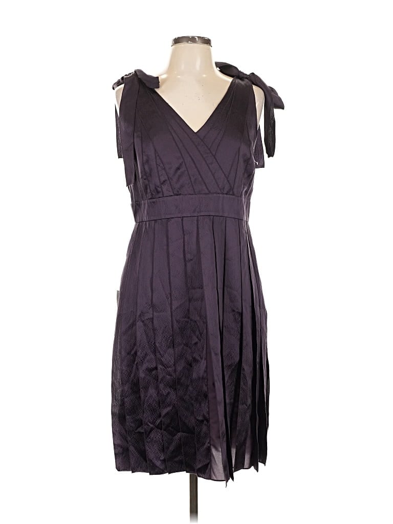 Pre-owned Ann Taylor Cocktail Dress In Purple