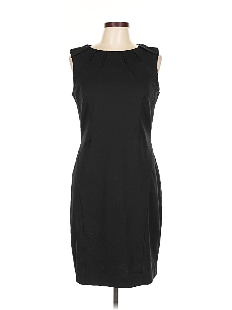 Pre-owned Adrienne Vittadini Casual Dress In Black