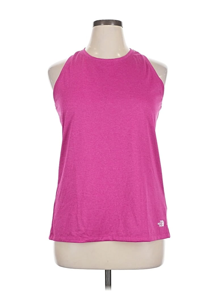 Pre-owned The North Face Sleeveless T-shirt In Pink