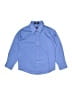Chaps Solid Blue Long Sleeve Button-Down Shirt Size 6 - photo 1