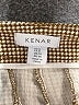 Kenar Chevron-herringbone Tan Dress Pants Size 6 - photo 6