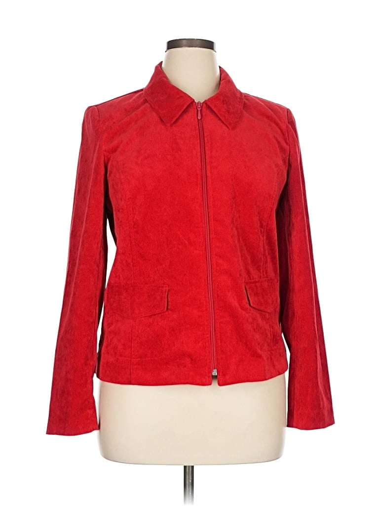 Pre-owned Kim Rogers Jacket In Red