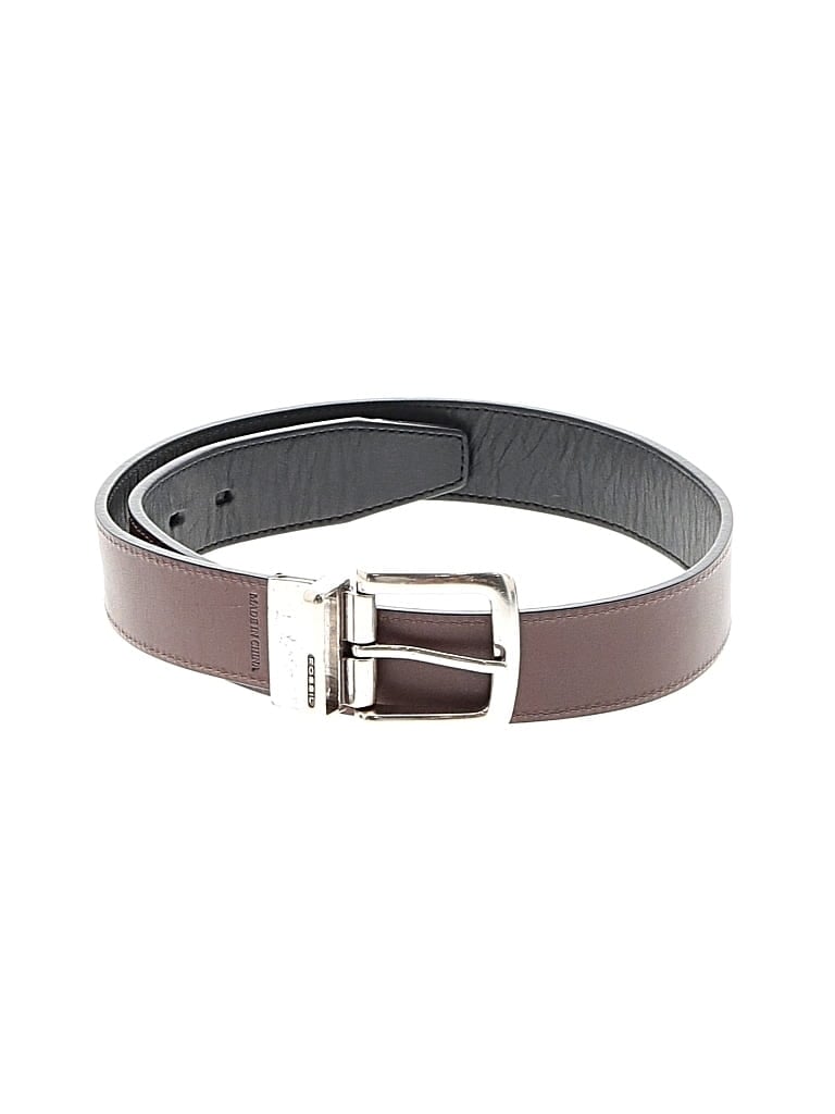 Pre-owned Fossil Leather Belt In Brown