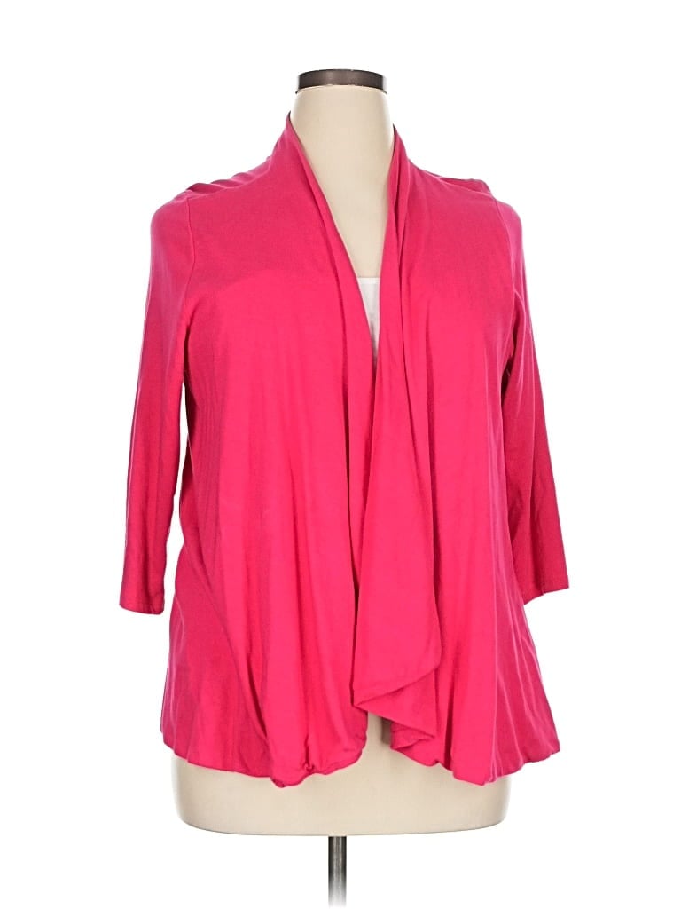 Pre-owned Charter Club Cardigan Sweater In Pink