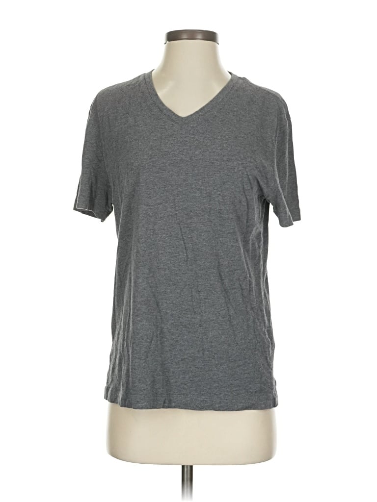 Pre-owned Banana Republic Short Sleeve T-shirt In Gray