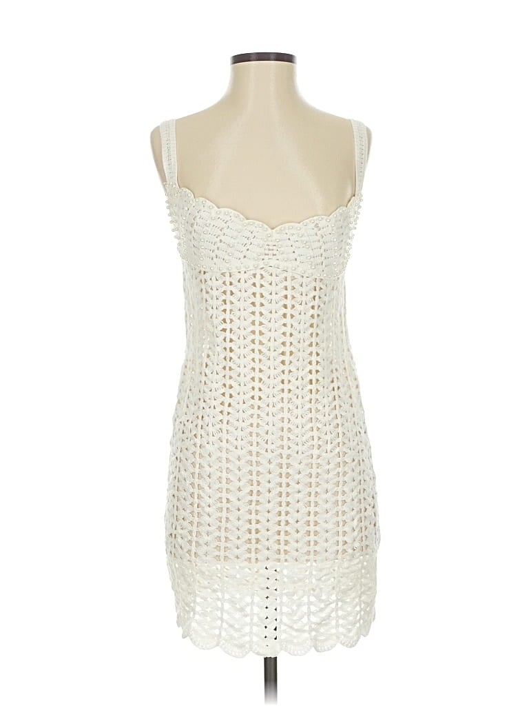 Pre-owned Unbranded Cocktail Dress In White