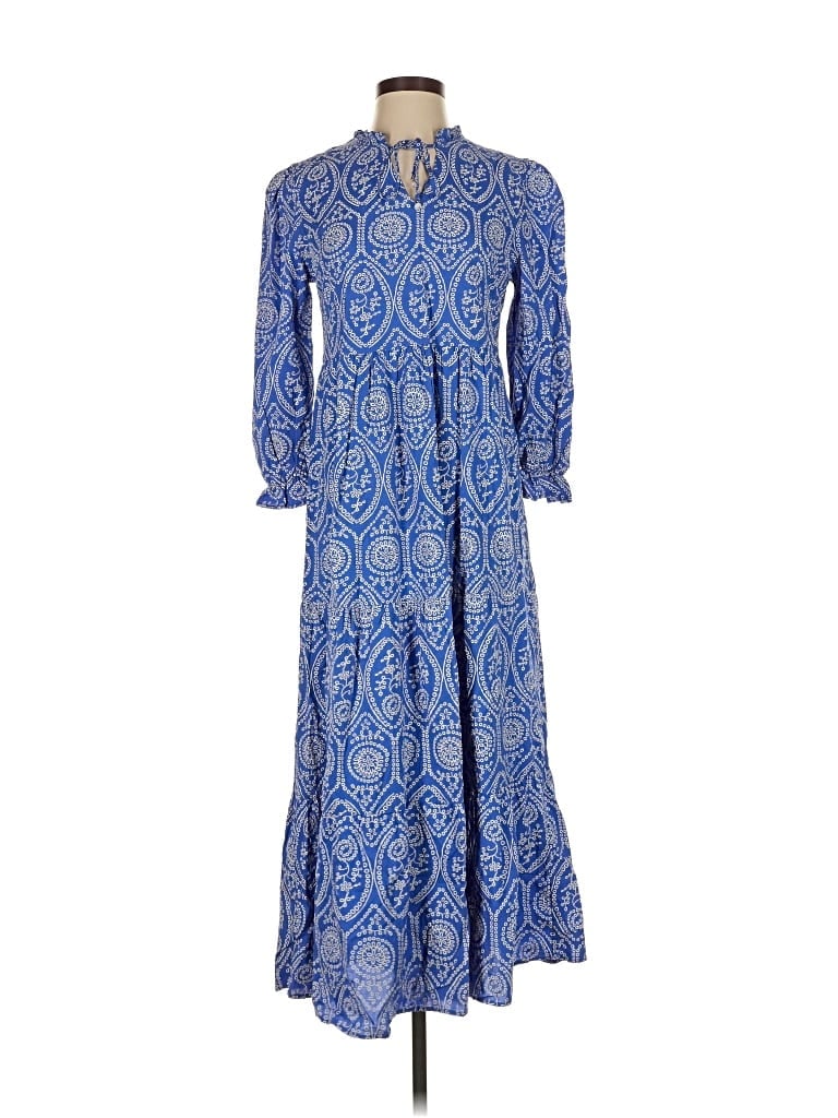 Assorted Brands Casual Dress In Blue