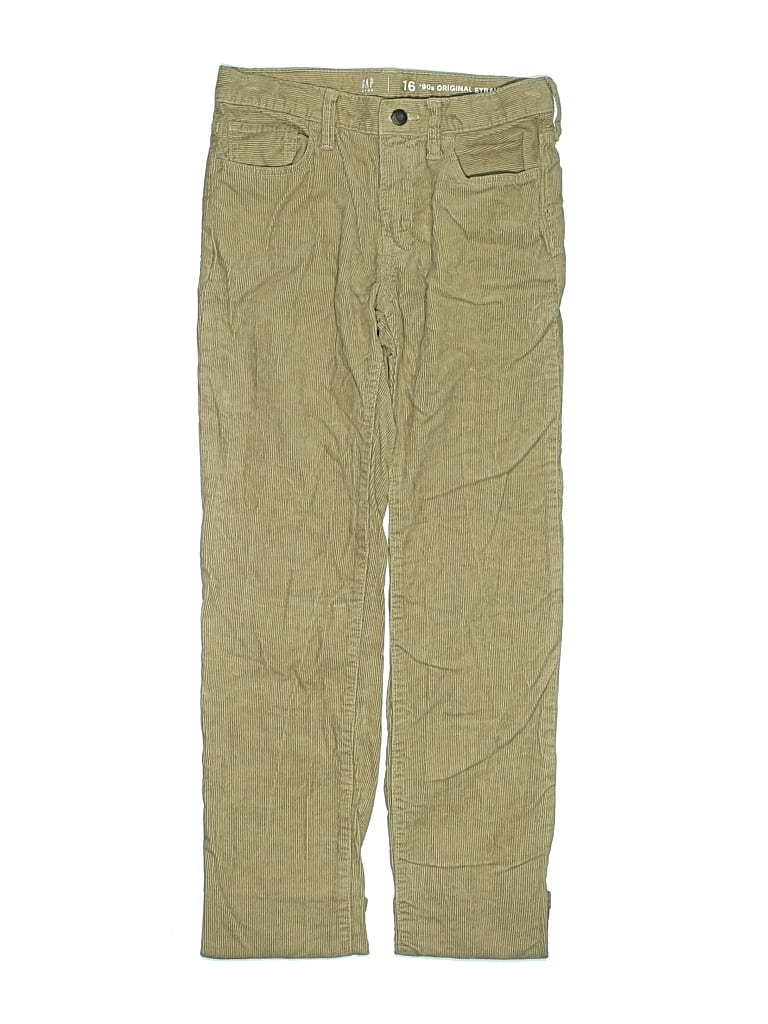 Pre-owned Gap Kids' Cargo Pants In Green