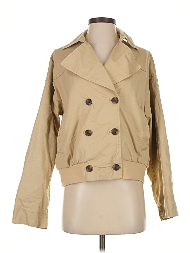 Pre-owned Universal Thread Trenchcoat In Brown