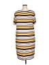 Torrid Stripes Yellow Casual Dress Size 3X Plus (3) - photo 2