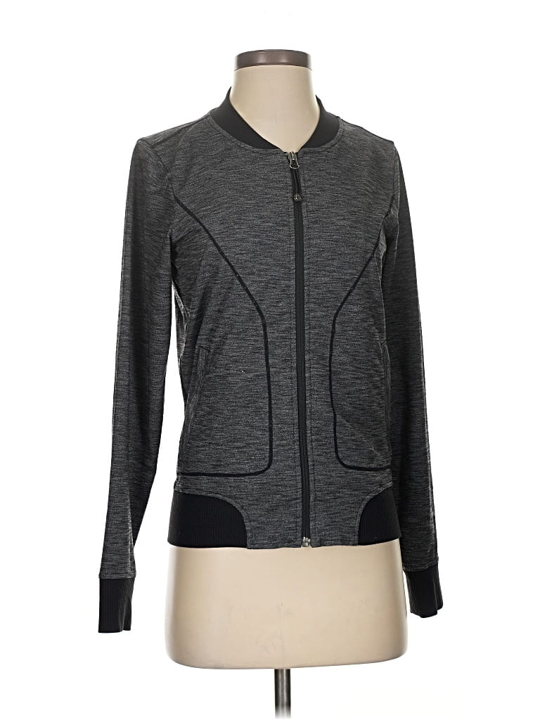 Pre-owned Athleta Jacket In Gray