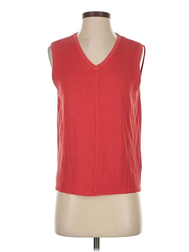 LIZGOLF Pre-owned Sweater Vest In Red
